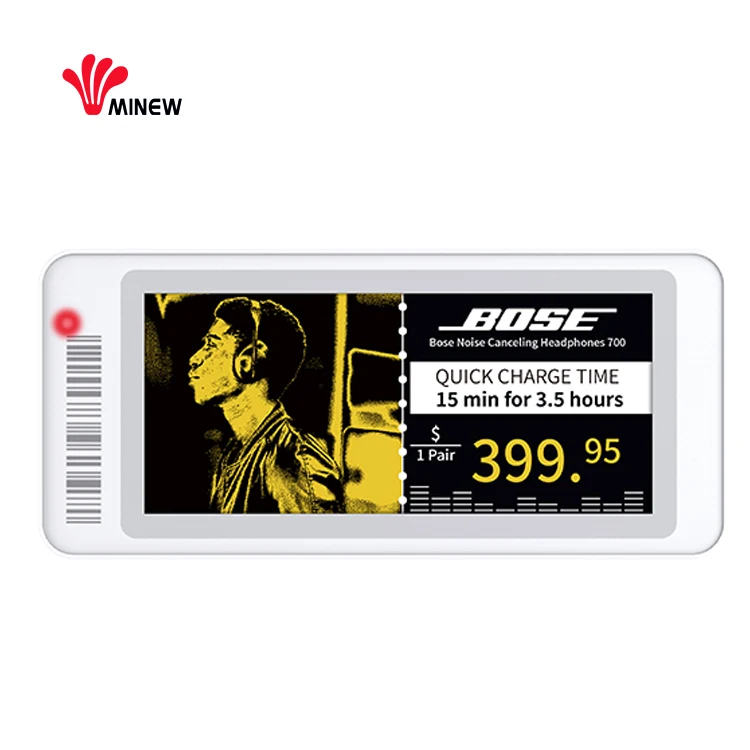 2,9 дюймов ble5.0 e-ink цифровой ценники дисплей епапер nfc Электронный Ценник esl с облачной системы