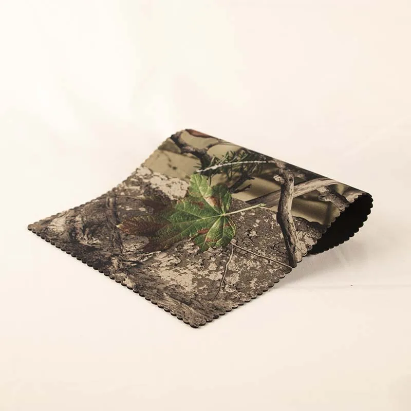 High Quality Control Camouflage Anti-Slip Mat Big Tree Pattern Camo Neoprene Fabric Cushioned Sports Mat
