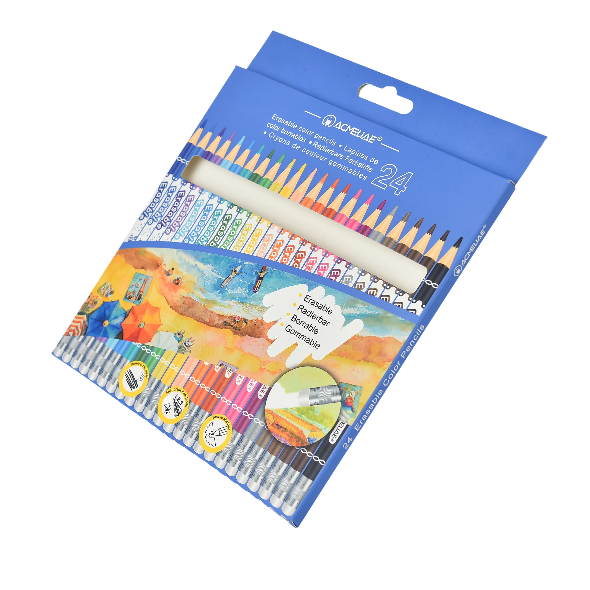 Hot Sale Crayon Paper Boxed Art Oil Paint Stick Color Crayons Creative Painting Paper Boxes