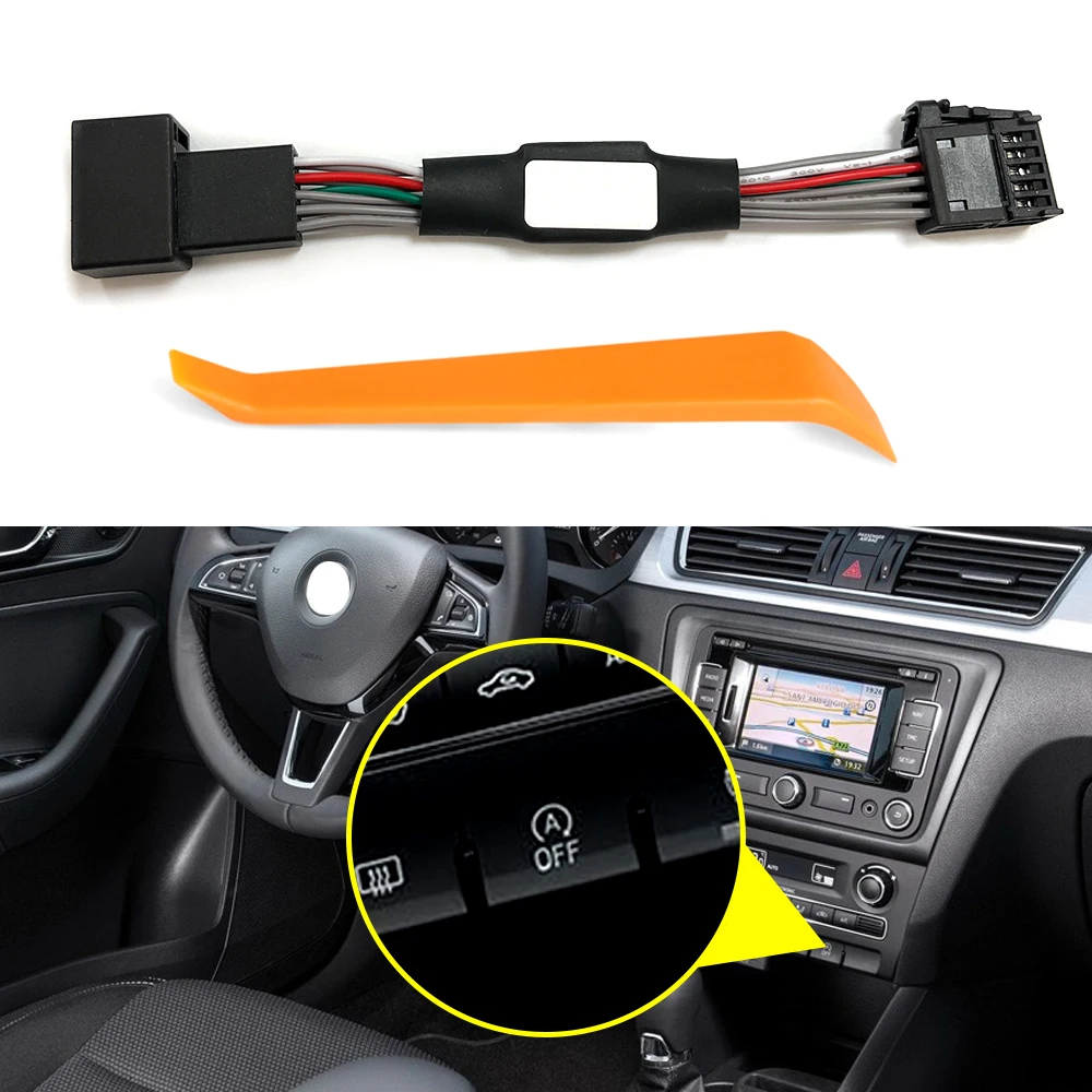 For Skoda Fabia Kamiq Rapid Octavia Kodiaq Car Auto Start & Stop Canceller Automatic Stop Start Engine Eliminator Device Plug