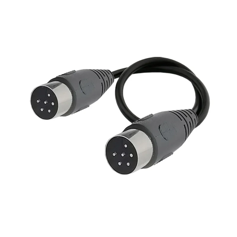 Midi Din 4 5 6 7 Pin Cable Male to Female Connector 0.5m