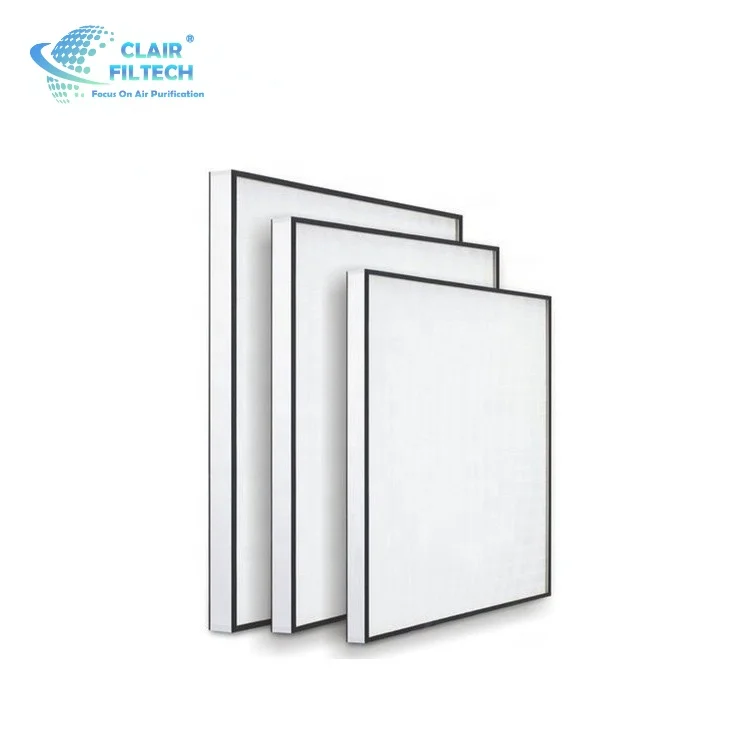 Pleat HEPA Filter  E11/E12/H13/H14 Medium HEPA automotive coatings sturdy structure air purifies