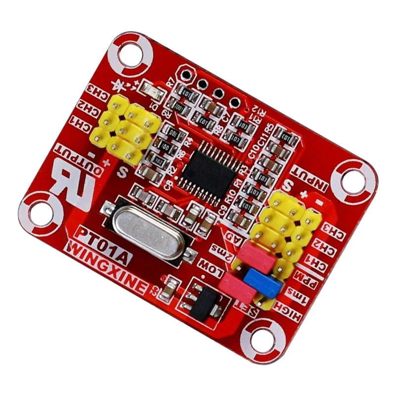 PT01A Signal Converter Module Steering Gear Signal to Voltage and PWM Analog Voltage Signal Converter