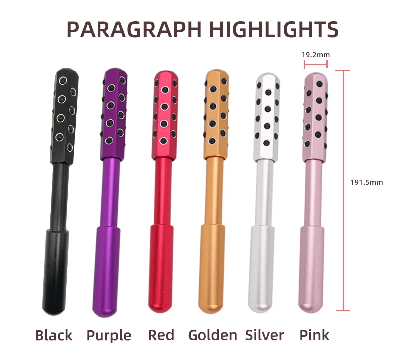 facial beauty roller suppliers Skin Tightening facial massager Wrinkles Removal Germanium beauty roller Germanium beauty bar