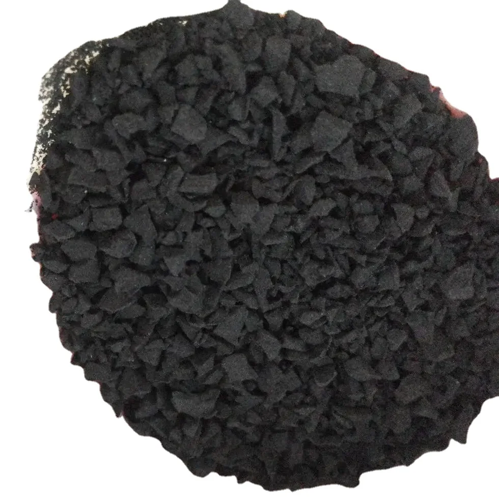 Tianlu черная SBR резиновая крошка и EPDM гранулы искусственная трава для футбола, футбольная площадка, поле EPDM
