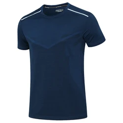 Oem Men Active Wear Gym Sports Running Tshirt Wholesale Athletic Clothes Manufacturer Small Orders Custom/