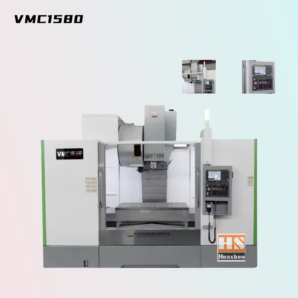 VMC1580 High Precision Gantry Vertical Machining Centre Single BT40 Motor Heavy Duty Siemens Fanuc GSK BT50 New Mitsubishi CNC