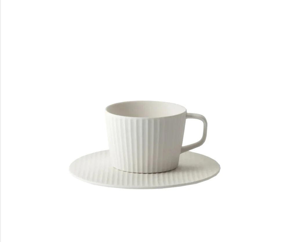 Custom handmade eco friendly reusable coffee cup ceramic mug unique electroplated reflection mirror cup