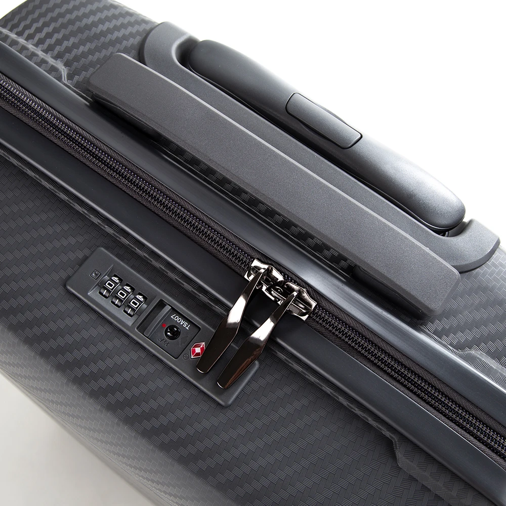 Высококачественный поставщик чемоданов из полипропилена для ручной клади, 3 предмета, чемодан для путешествий