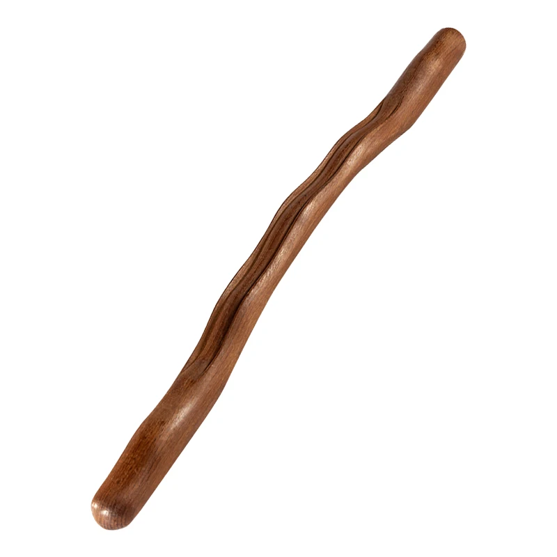 Carbonized beech Massage stick Muscle Relaxation lymphatic detoxification Wood Therapy anti-cellulite wood massage tool