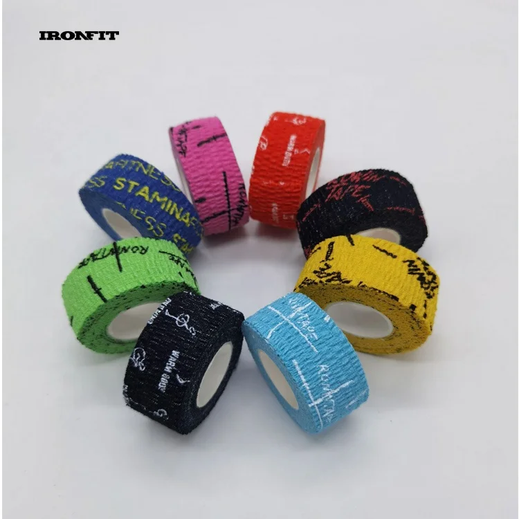 Предотвращает накатку, эластичная спортивная лента для пальцев на запястье, клейкая лента для тяжелой атлетики, большого пальца
