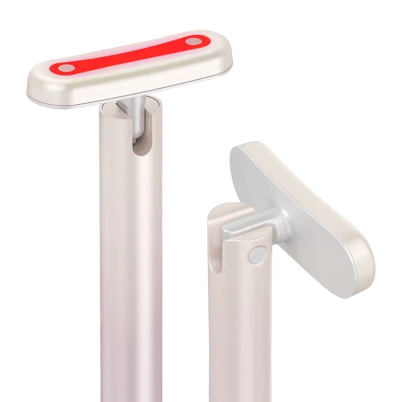 New Beauty Products 2023 4 In 1 Rechargeable Ems Red Light Therapy Skin Care Tool Eye Massage Stick Facial Eye Massager Wand