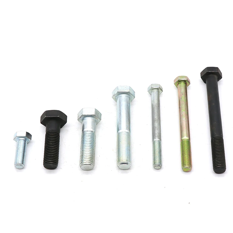 China Supplier of M6 M8 M10 M12 M16 Stainless Steel DIN933 SS304 A2-80 Hex Bolts and Nuts Free Samples Offered