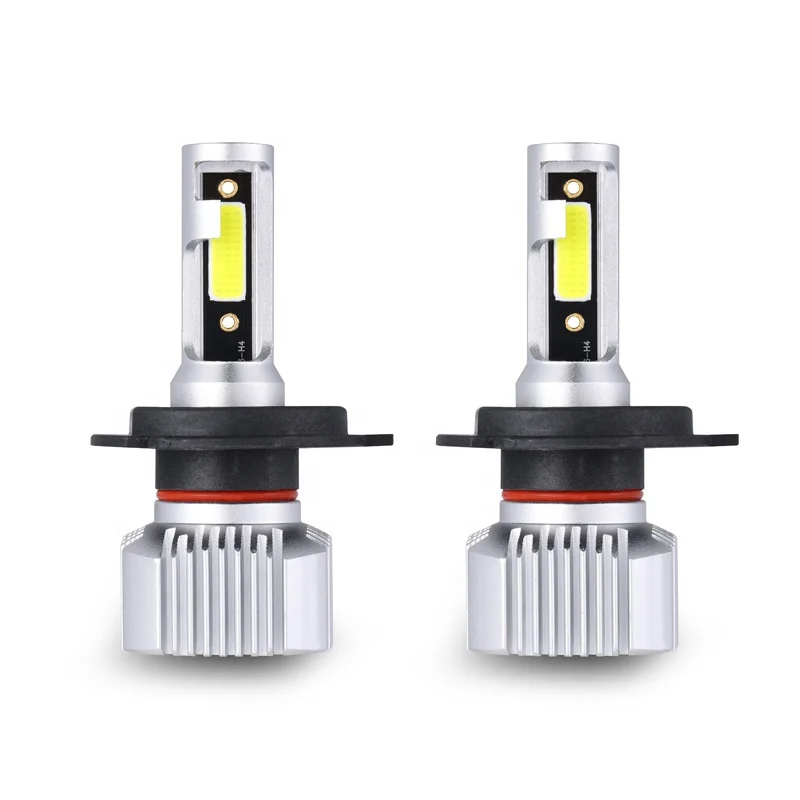 NEWER Unipower Ip65 Waterproof H4 4000lm 20w 9003 Hb2 P43t H4 Emc Canbus Led Headlight Polo Headlight H7