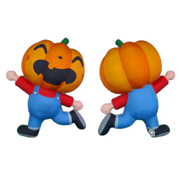 Hot sale giant Inflatable Pumpkin costume for Halloween Decoration