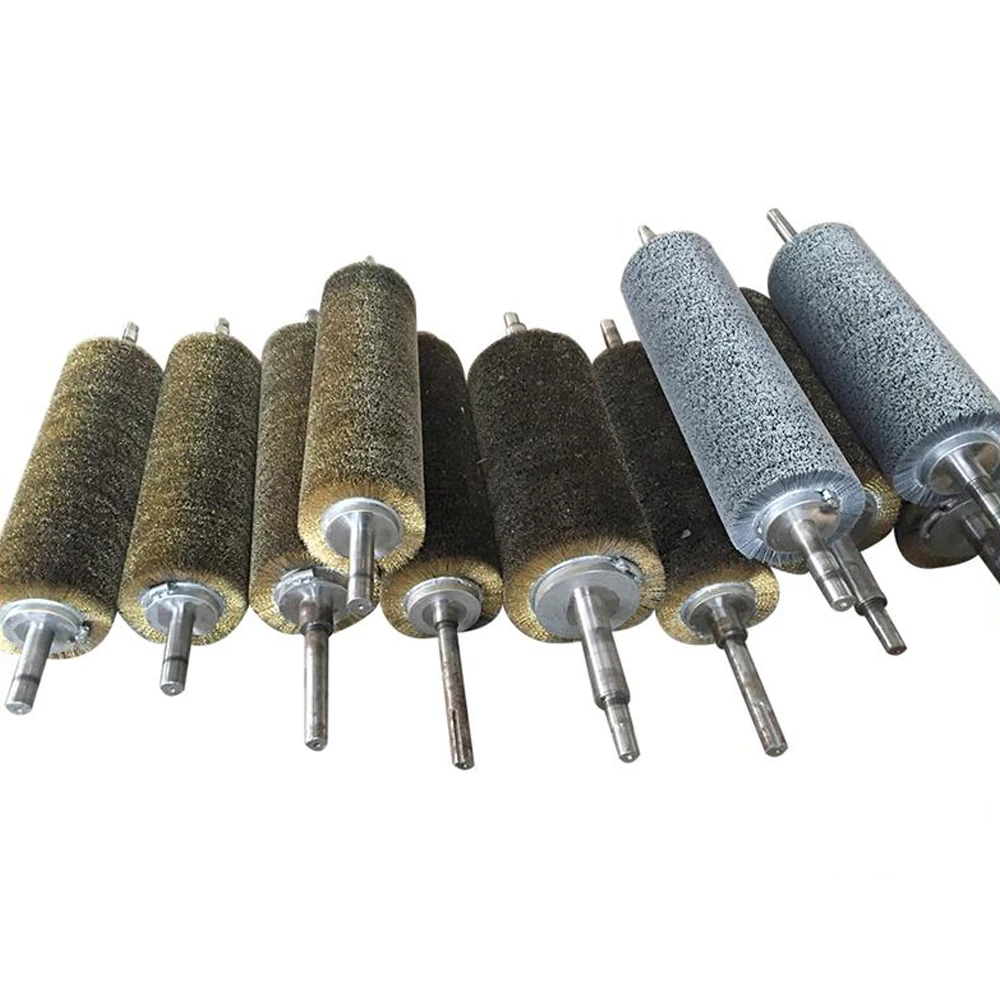 Professional industrial Abrasive nylon cylinder polishing brush