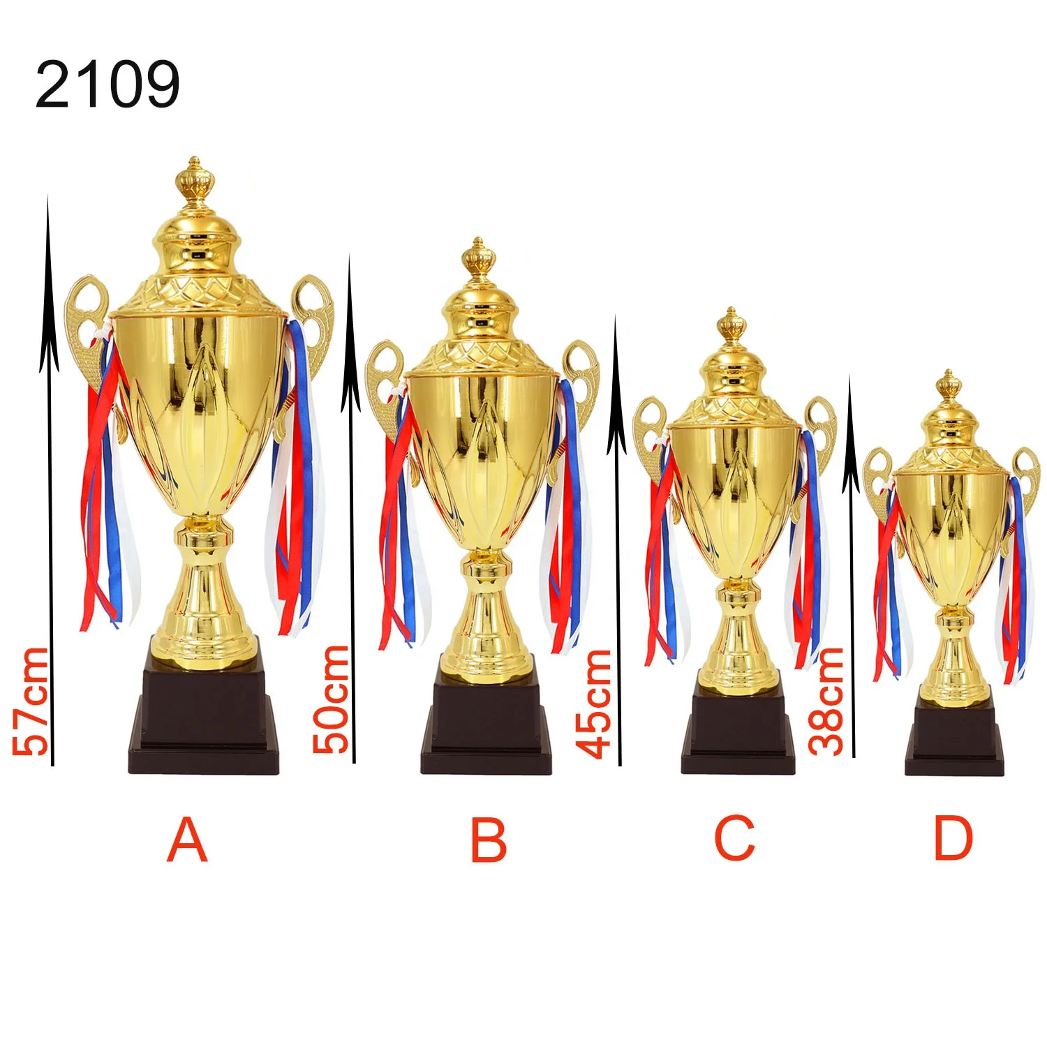 Trophy Cup Trofeo Dorato Football China Trophies Award Engraving Trofeos Baratos Gold Award Custom Awards Cup Trophy