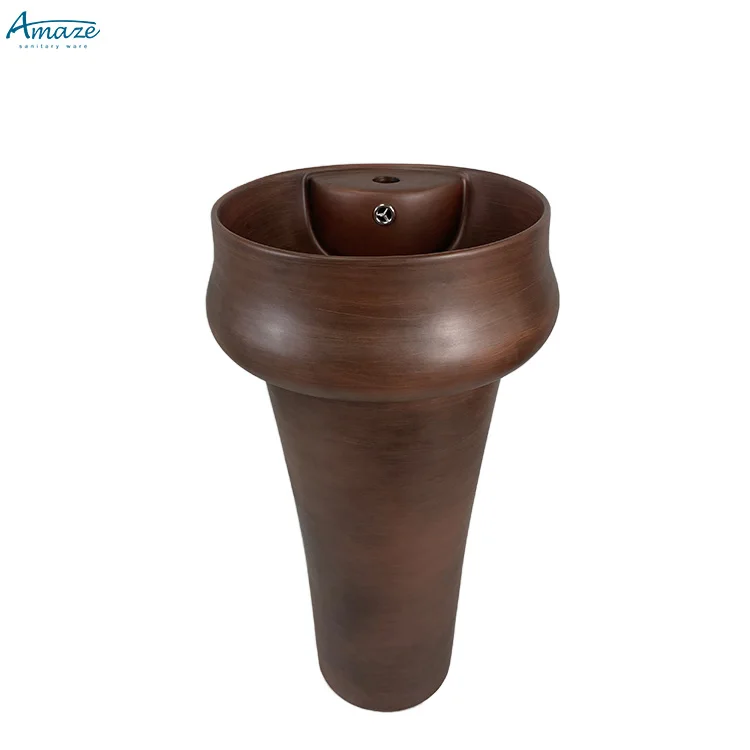 Hotel luxury high quality lavabo ceramic sanitary ware washbasin design bathroom sink pedestal basin