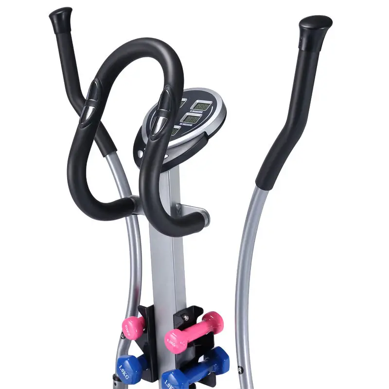 Exercise Bike Magnetic Gym Equipment Sport Cross Trainer Bicycle Elliptical Bike With Twister And Push Up With Seat