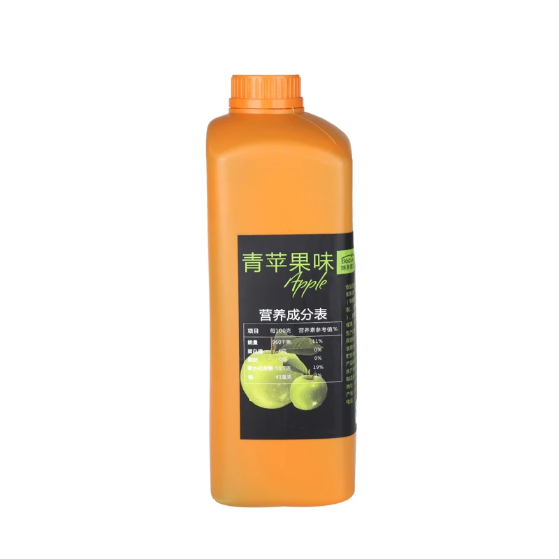 Hot Sale Green Apple Concentrated Juice For Pearl Milk Tea