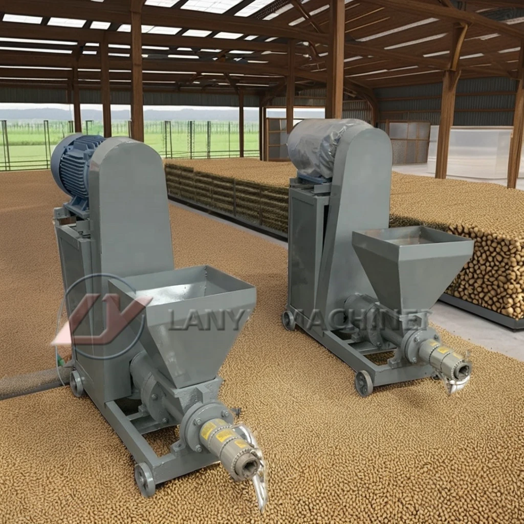 SAWDUST New Briquette Machine for Fuel Coal-Based with Engine and Motor Core Components for Manufacturing Plants and Farms