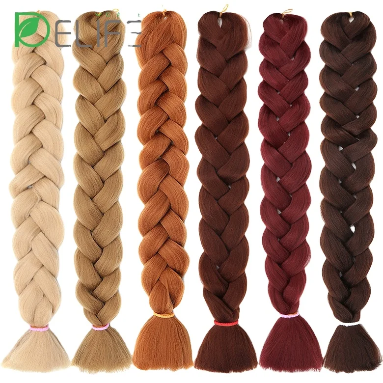African chemical fiber wig large braid wholesale jumbo braid hair dirty braid