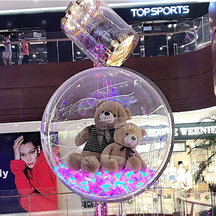 Customizable transparent large acrylic ball 400mm diameter acrylic ball