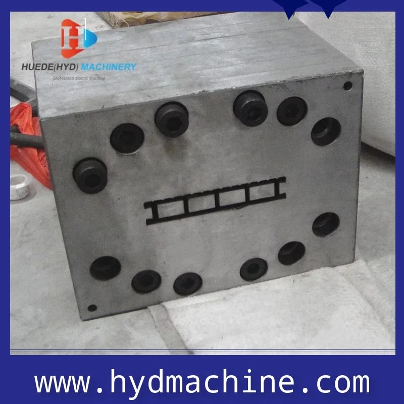 WPC PVC Wood Profile Board Extrusion Line Stair Handrail Making Machine