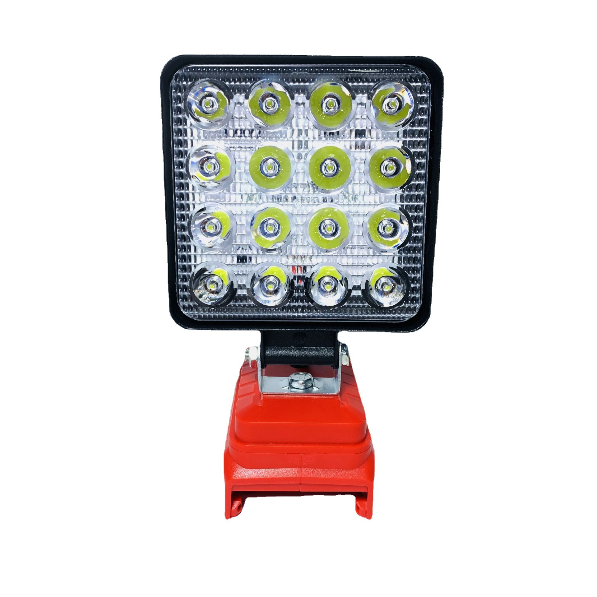 HENGLAI work light Cordless outdoor emergency light for Milwaukee 20V lithium battery