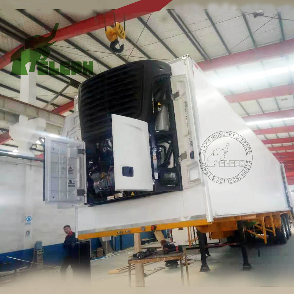 china refrigerated trailer trade low price used small refrigerated trailers for sale(11)