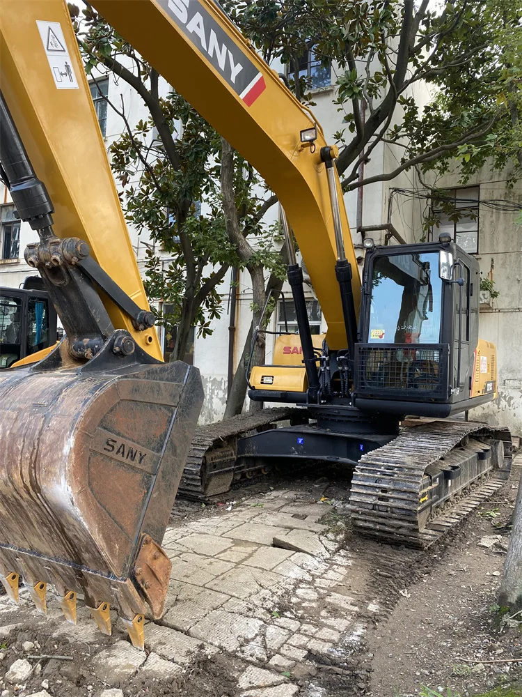 Бывший в употреблении экскаватор Sany SY215C 20 тонн китайские экскаваторы SANY с