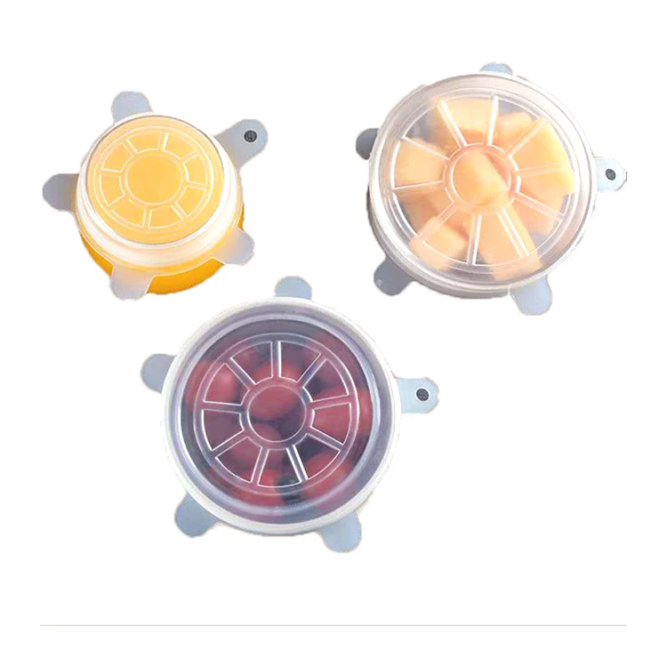 
China Wholesale Durable Kitchen Utensils Tools Silicone Silicone Fresh Cover 