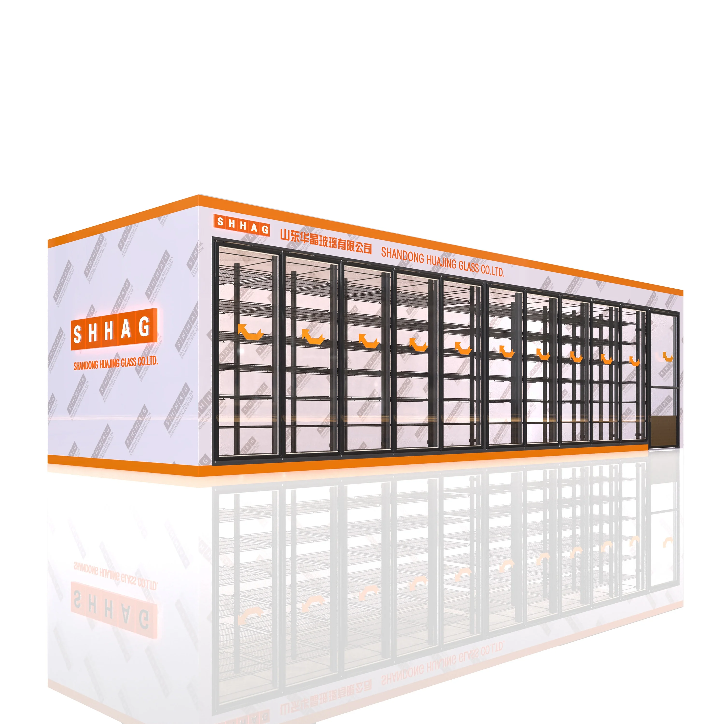 Buy walk-in cooler glass door from US local with all certifications