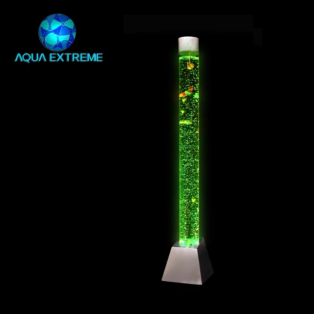 2022 светодиодная пузырьковая лампа 6 футов аквариум Большая Напольная Лампа с разноцветным светом пультом дистанционного управления стимулирующая дом и офис