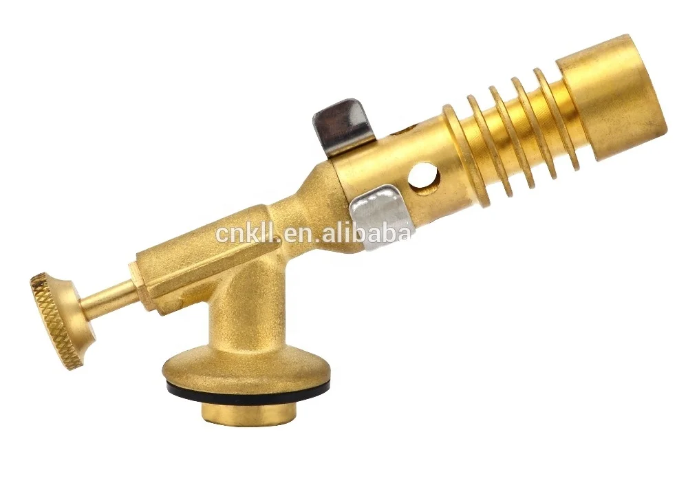 KLL 7013C   brass  screw high quality butane  gas blow torch