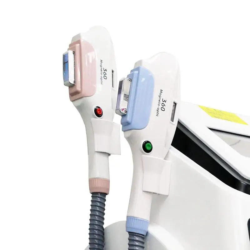 Multifunctional 4 in 1 OPT IPL Magneto optical 360 Laser Hair Removal Face Lifting Nd Yag Laser Tattoo Removal Machine