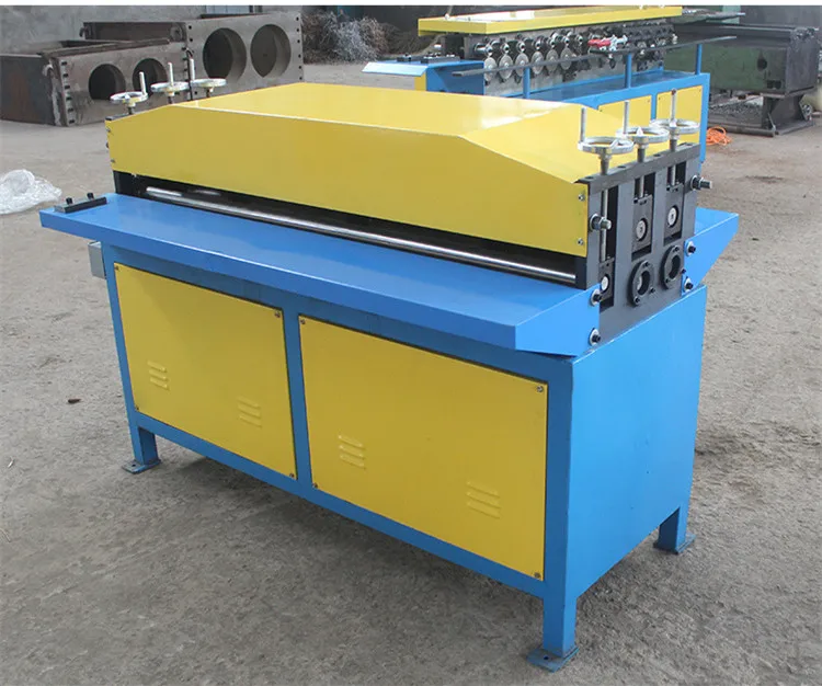 Five-Wire Seven-Wire Iron Air Duct Leveling And Reinforcing Bar Machine