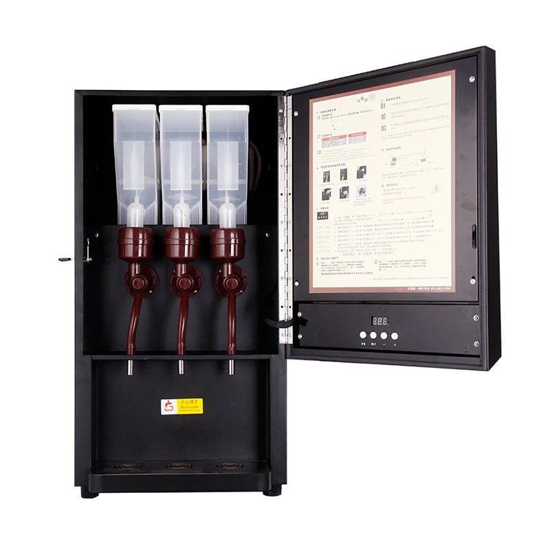 Economical Milk Tea Coffee Vending Machine Desktop OEM Commercial Use Coffee Machine