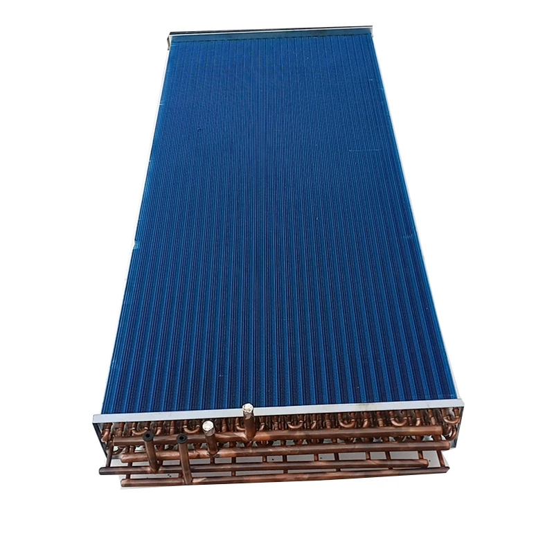 Aluminum finned evaporator  air dryer condenser