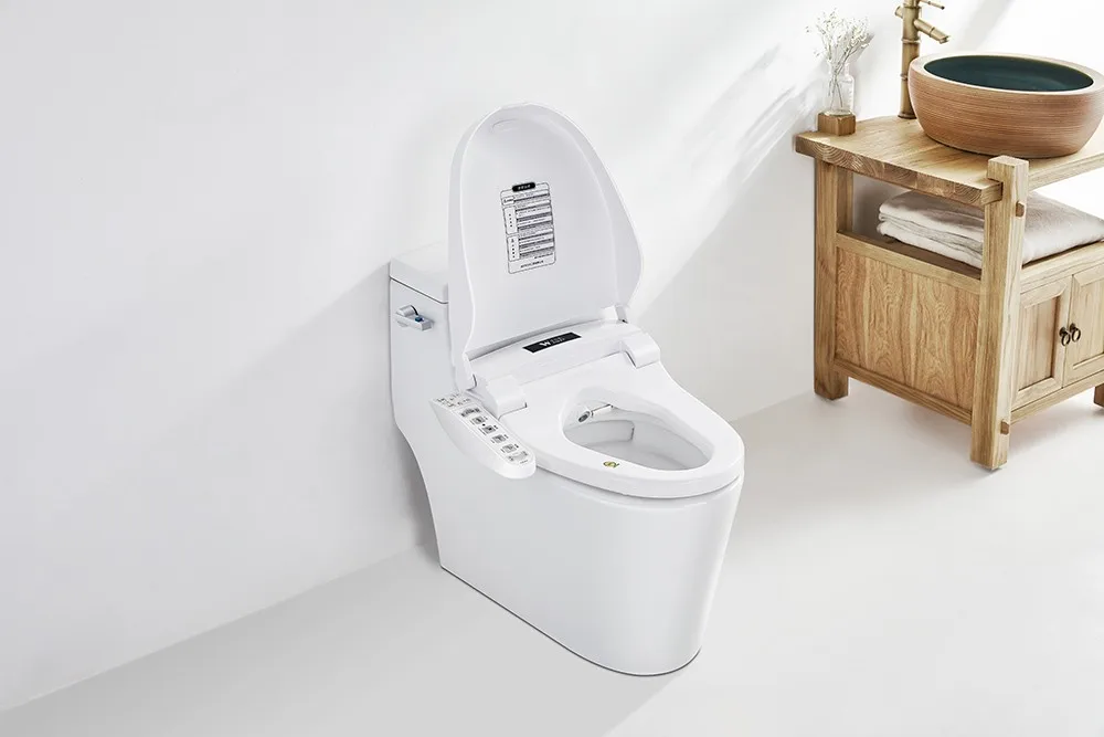 Operated Heated Toilet Seat for Sale Smart Toilet Seat Electric Bidet Cover Chinese White AC Bathroom Instant Hot Type 2 Years
