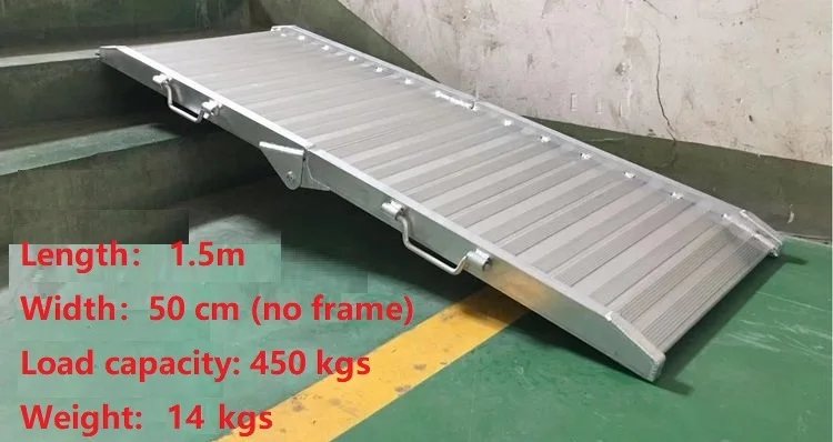 Портативная Алюминиевая рампа для инвалидных колясок используемая колесных стульев и
