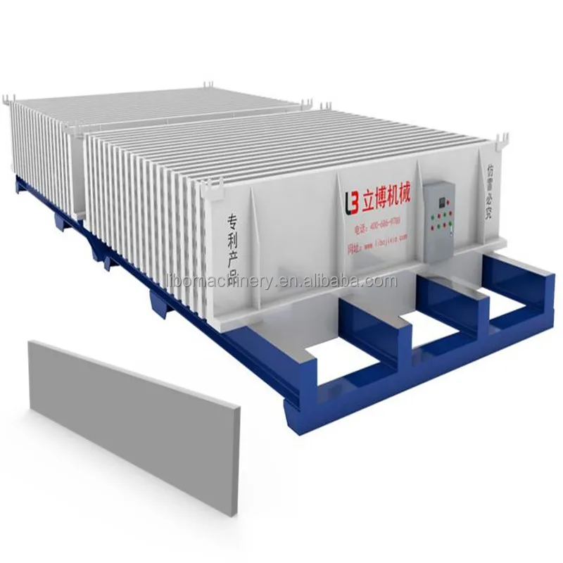 Manufacture lightweight and high strength precast concrete partition wall panel production line