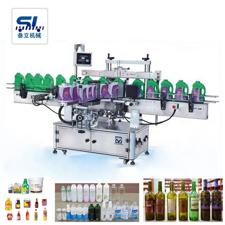 Low Price Ldpe Bottles Jerrycan/jerrycans Water Bottle Adhesive Label Machine/Glue Label Printer