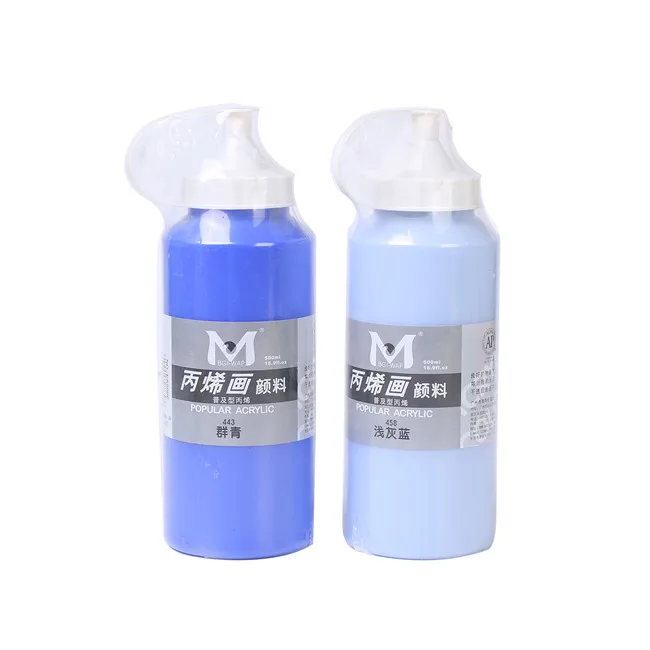 Art Ranger Acrylic colors Wholesale Colorful high quality Medium-up Acrylic paint 500ml for art drawing acrylic paint 500ml