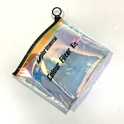 Пользовательский маленький перерабатываемый пластиковый прозрачный пакет из ПВХ на молнии для косметики, ювелирных украшений, колец, упаковочный пакет с застежкой-молнией