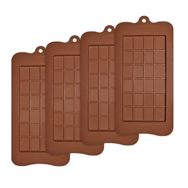 Wholesale Bpa Free Food Grade Silicone Christmas Heart Star Shape Chocolate Candy Moulds DIY Cake Baking Molds for Christmas