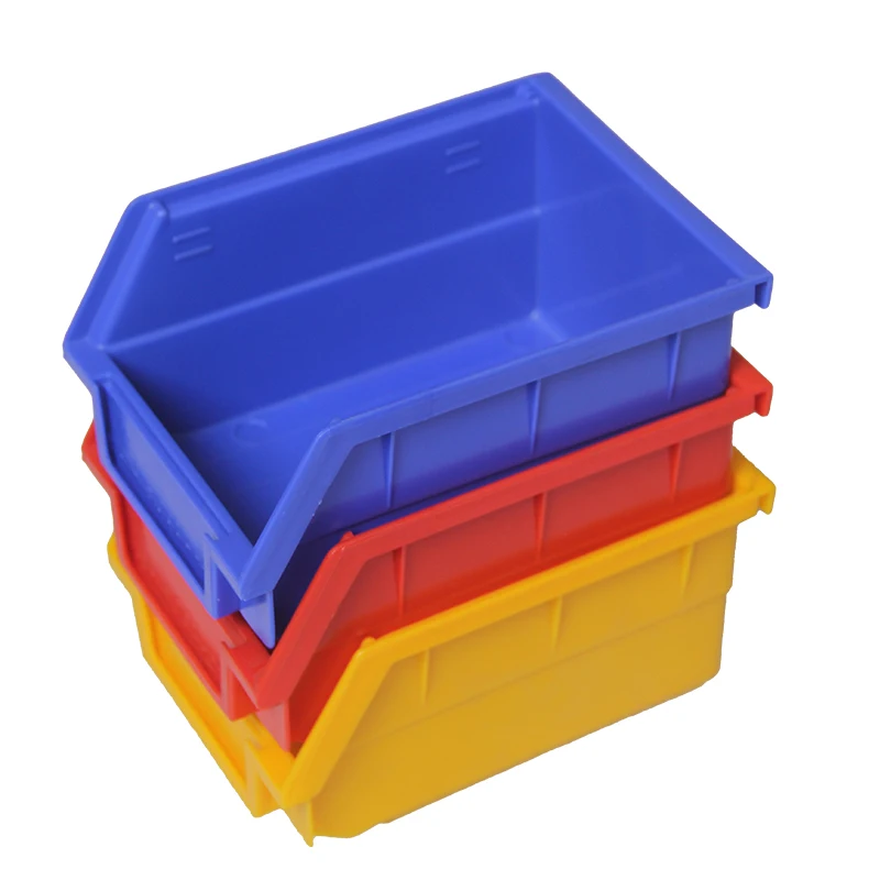 Back mounted parts box The inclined opening is convenient for material access, with identification label storage box