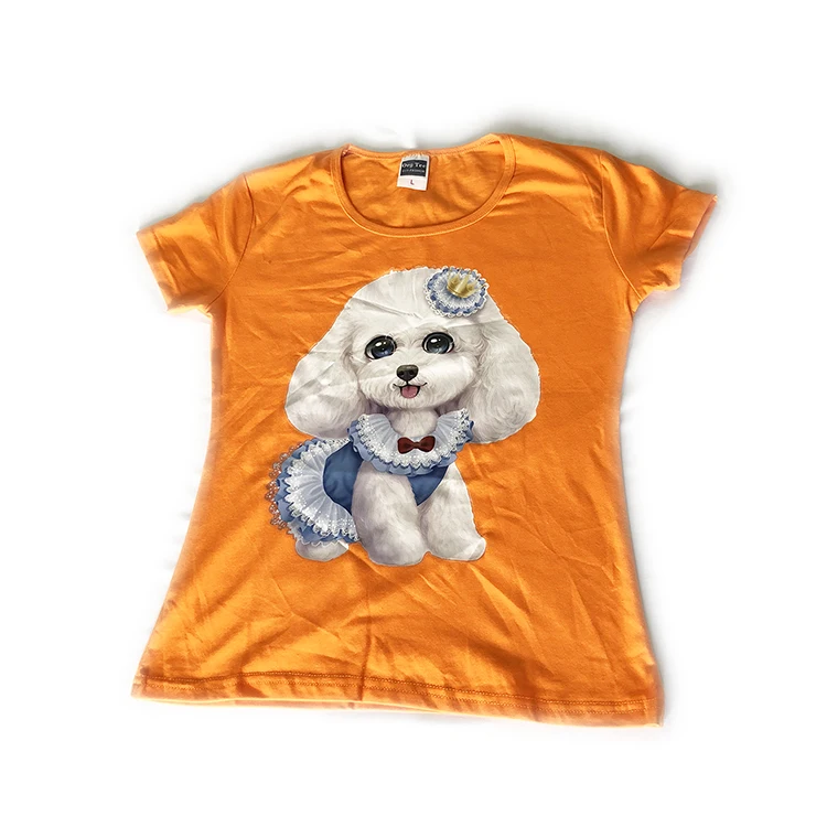 Custom high quality sheet plastisol textile heat transfer sticker printed labels for Clothing customization