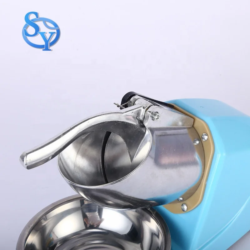 Electric Ice Crusher Machine Ice Smash Machine Snow Cone Ice Shaver Commercial Use Or Home Use