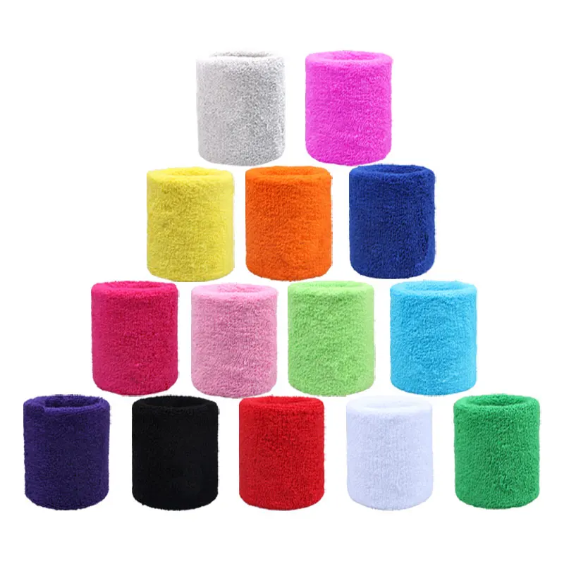 Wrist Band Quick Dry Gym Sport Sweatband Wristband Wrist Protector Running Sport Safety Wrist Support Brace Wrap Bandage